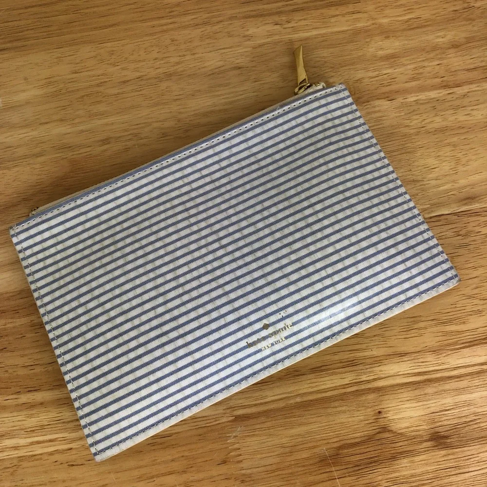 Kate Spade | Get to the Point Striped Pencil Case